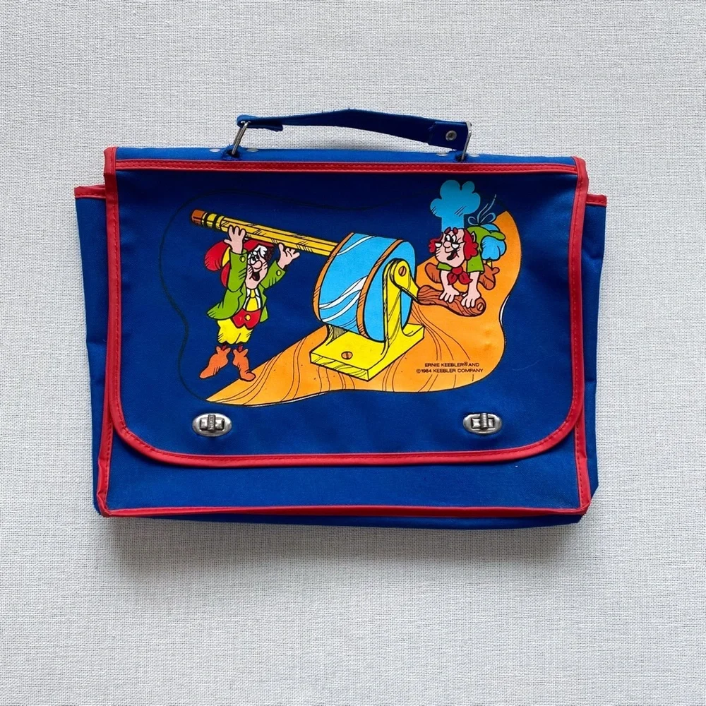 Vintage 80s Keebler School Bag